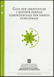 Portada de Guia per identificar i definir perfils competencials per àmbits funcionals