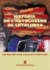 Portada de Història de l'autogovern de Catalunya