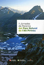 Portada de II Jornades de Recerca del Parc Natural de l'Alt Pirineu