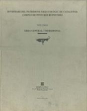 Portada de Inventari del patrimoni arqueològic de Catalunya. Corpus de pintures rupestres. Vol.  2