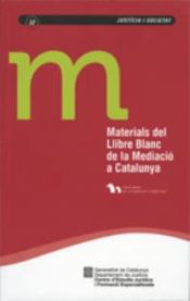 Portada de Materials del Llibre Blanc de la Mediació a Catalunya
