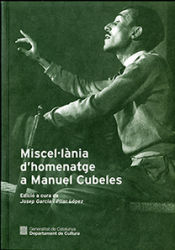 Portada de Miscel·lània d'homenatge a Manuel Cubeles