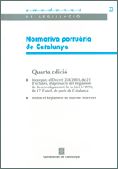 Portada de Normativa portuària de Catalunya (4a ed.)