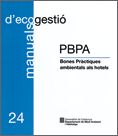 Portada de PBPA. Bones pràctiques ambientals als hotels