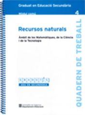 Portada de Recursos naturals. Àmbit de les Matemàtiques, de la Ciència i de la Tecnologia. Graduat en educació secundària. Mòdul comú 4