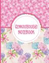 Genkouyoushi Notebook: For Beginners - Kanji Practice Book, Hiragana Workbook For Kids - Hydrangea Flower Cover