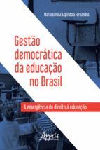 Portada de Gestão Democrática da Educação no Brasil: A Emergência do Direito à Educação (Ebook)