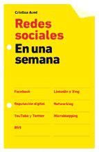 Portada de Redes sociales en una semana (Ebook)