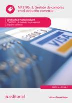 Portada de Gestión de compras en el pequeño comercio. COMT0112 (Ebook)