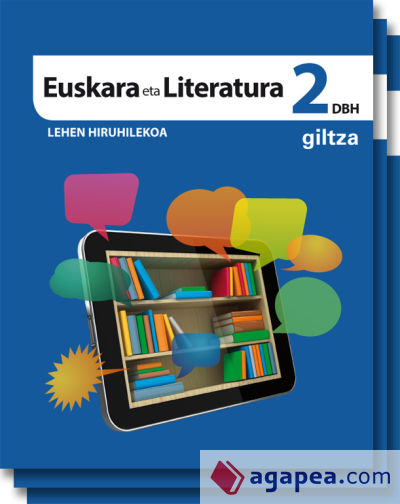 EUSKARA ETA LITERATURA DBH 2 - OBRA COLECTIVA EDEBE - 9788483782606 ...