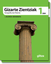 Portada de GIZARTE ZIENTZIAK, GEOGRAFIA ETA HISTORIA DBH 1