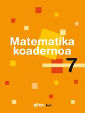 Portada de MATEMATIKA KOADERNOA 7