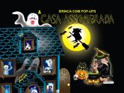 Portada de A CASA ASSOMBRADA (BRINCA COM POP-UPS)