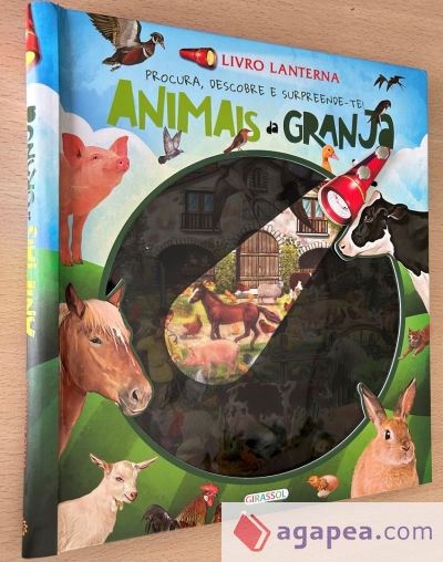 Livro Lanterna Animais Da Granja.(livro Lanterna)