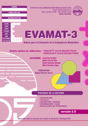 Portada de EVAMAT-3 Batería para la Evaluación de la Competencia Matemática