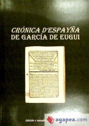Portada de Crónica d'Espayna de García de Eugui