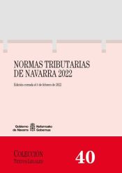 Portada de Normas Tributarias de Navarra 2022