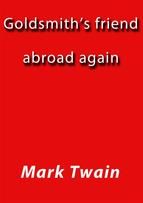 Portada de Goldsmith's friend abroad again (Ebook)