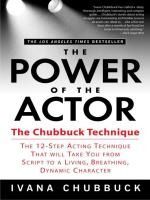Portada de The Power of the Actor: The Chubbuck Technique