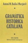 Gramàtica històrica catalana