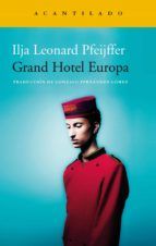 Portada de Grand Hotel Europa (Ebook)