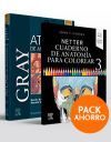 Gray Atlas de Anatom&iacute;a + Netter Cuaderno de Anatom&iacute;a para Colorear