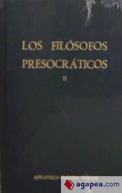 024. Los filósofos presocráticos 2