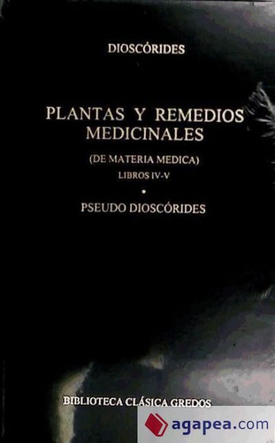 254. Plantas y remedios medicinales. Libros IV - V