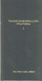 Portada de 318. Fragmentos de Poesía latina épica y Lírica 2