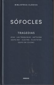 Portada de 33. Tragedias (Áyax. Las traquinias. Antígona. Edipo Rey.Electra. Filoctetes. Edipo en Colono)