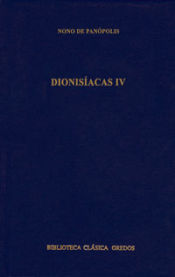 Portada de 370. Dionisíacas. Vol. 4. (Cantos XXXVII - XLVIII)