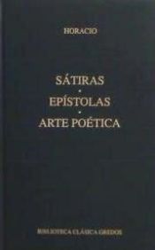 Portada de 373. Sátiras, epístolas, arte poética