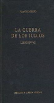 Portada de Guerra de los judios libros i-iii