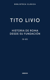 Portada de Historia de Roma desde su fundación IV-VII