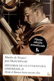 Portada de Historia de la literatura universal 2. Nueva edición