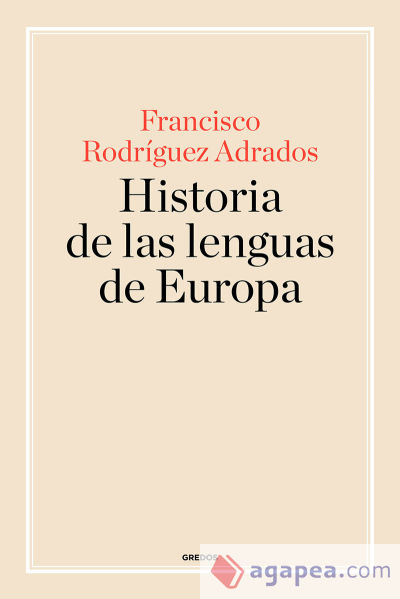 Historia de las lenguas de Europa