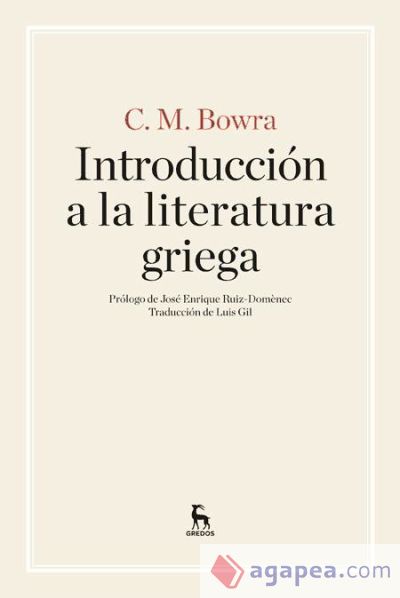 Introducción a la literatura griega