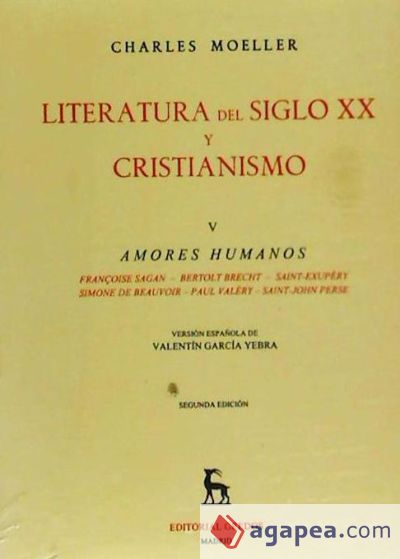 Literatura siglo xx y cristianismo vol 5