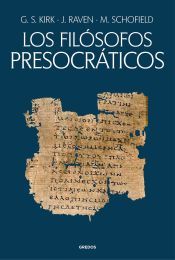 Portada de Los filósofos Presocráticos. Historia crítica con selección de textos