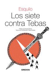 Portada de Los siete contra Tebas