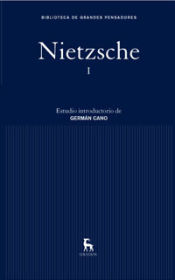 Portada de Obras Nietzsche I