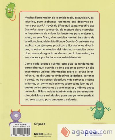 Libro Dime Qué Comes Y Te Diré Qué Bacterias Tienes