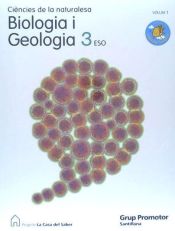 Portada de BIOLOGIA I GEOLOGIA 3 ESO M LLEUGERA LA CASA DEL SABER