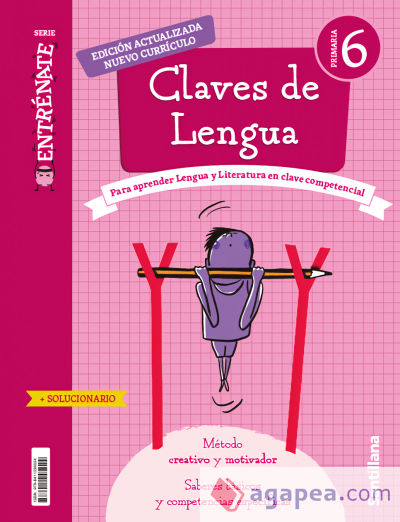 CUADERNO CLAVES DE LENGUA SERIE ENTRENATE 6 PRIMARIA