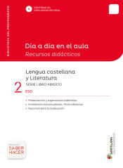 Portada de DIA A DIA LENGUA CASTELLANA LIBRO ABIERTO + Cd 2 SECUNDARIA GRUP PROMOTOR