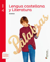 Portada de LENGUA CASTELLANA Y LITERATURA SERIE AVANZA 4 ESO SABER HACER