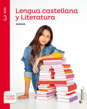 Portada de LENGUA Y LITERATURA AVANZA 3 ESO SABER HACER