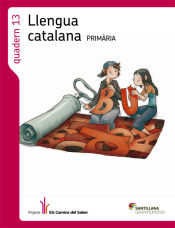 Portada de Llengua catalana Primaria Quadern 13 Els camins del saber