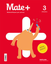 Portada de MATE+ MATEMATIQUES PER PENSAR 3 PRIMARIA