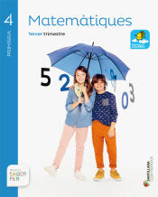 Portada de MATEMATIQUES 4 PRIMARIA SABER FER